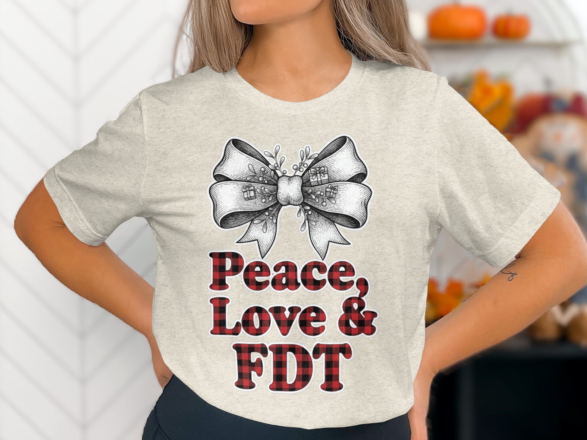 Peace Love & FDT Graphic Tee product