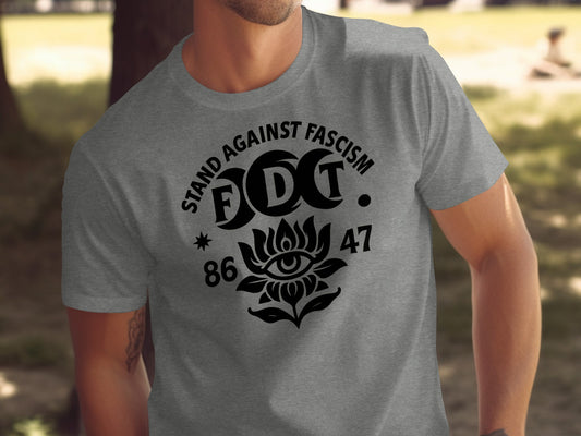 Stand Against Fascism Graphic T-Shirt