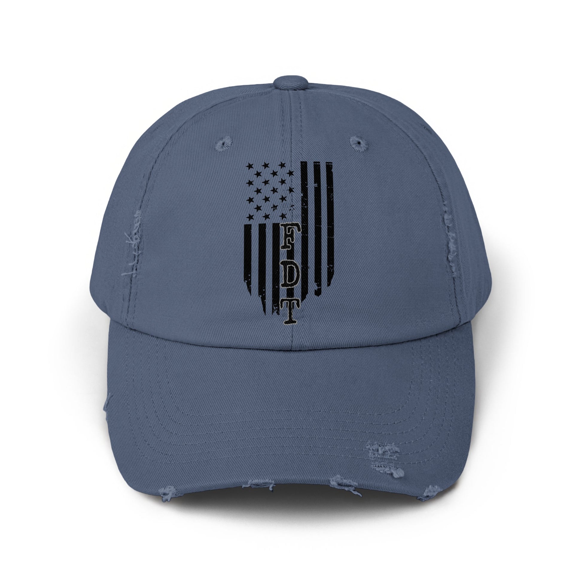 Patriotic Distressed American Flag Design Hat product