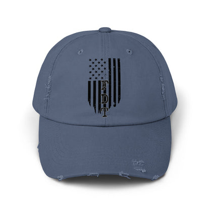 Patriotic Distressed American Flag Design Hat product
