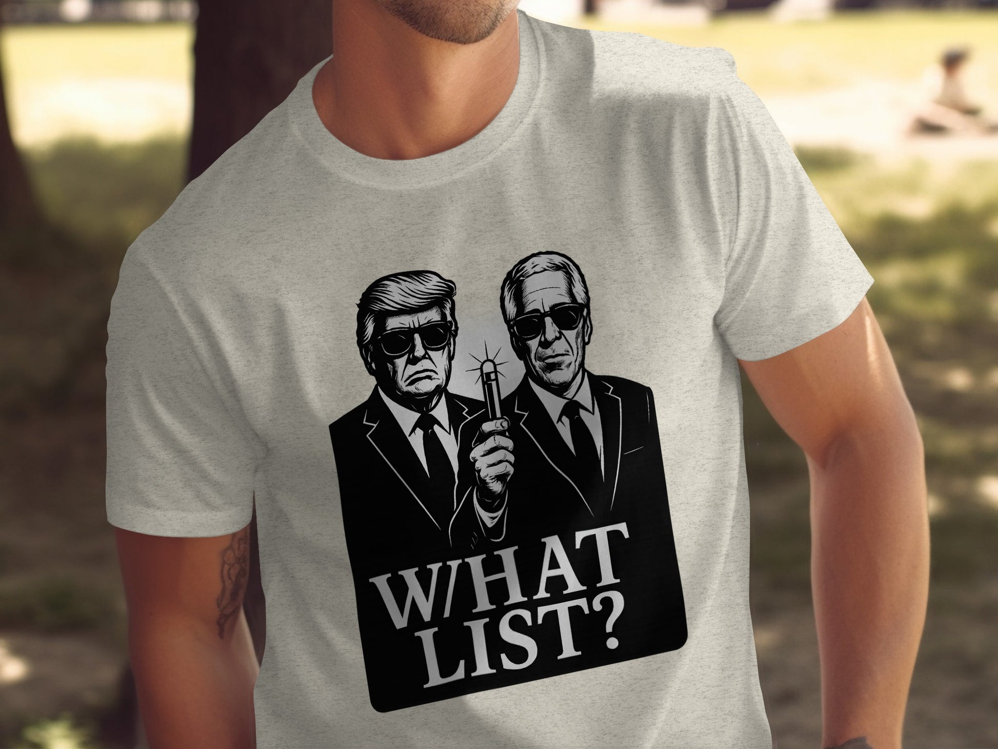 What List Graphic T-Shirt Design print product