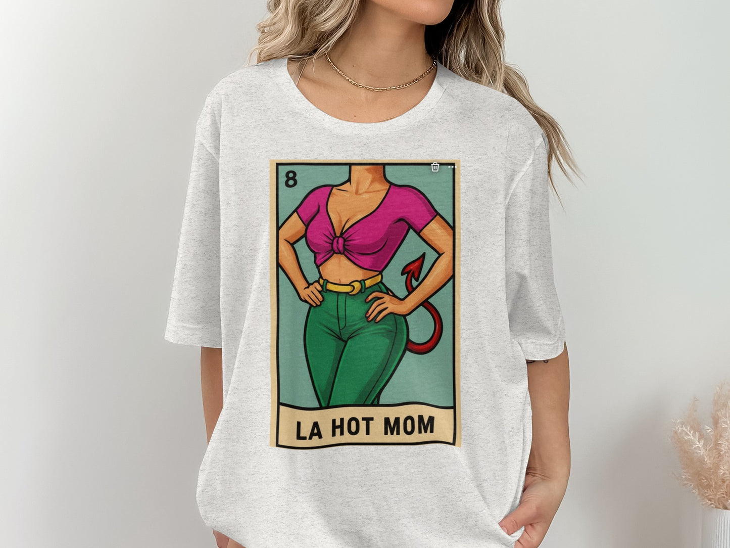 LA Hot Mom Graphic Tee Fashion Statement Shirt product