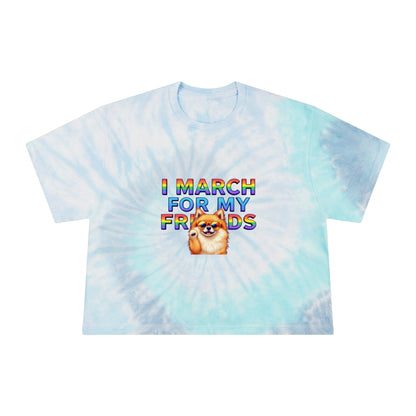 Women's Tie-Dye Crop Tee