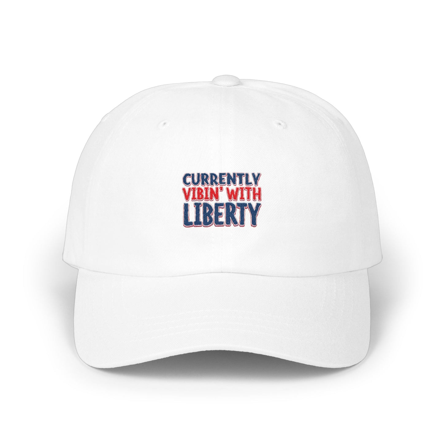 Currently Vibin' with Liberty Embroidered Hat product
