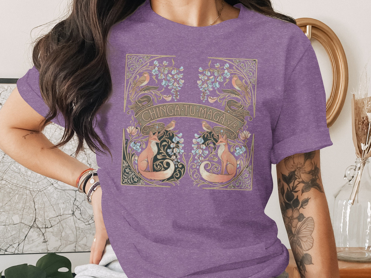 Beautifully Designed Chinga Tu Magia Shirt for Women