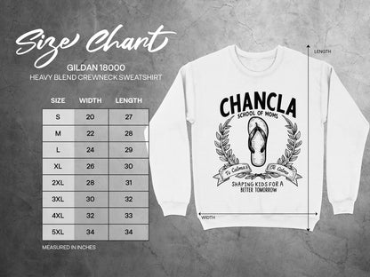 Chancla School of Moms Heavy Blend Sweatshirt product