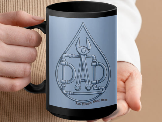 Customizable Dad Wrench Design Drinkware Product
