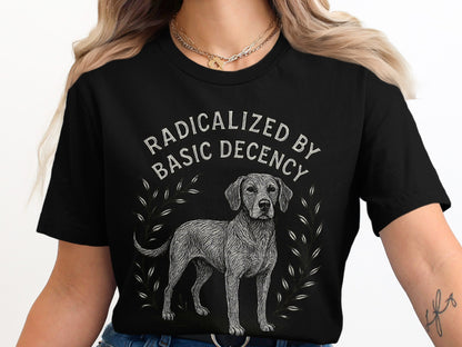 Radicalized by Basic Decency Graphic Tee product