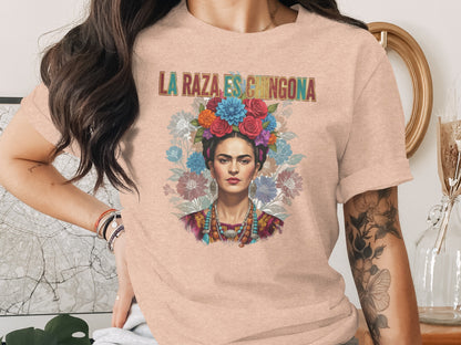 LA RAZA ES CHINGONA Frida Kahlo inspired product