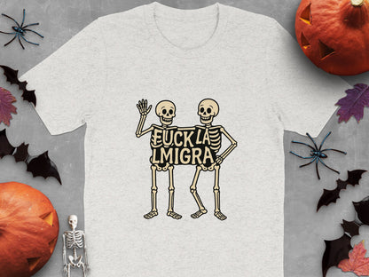 Skeleton Friends Graphic Design T-shirt product type