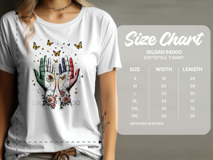 Colorful Hands with Butterflies T-Shirt product