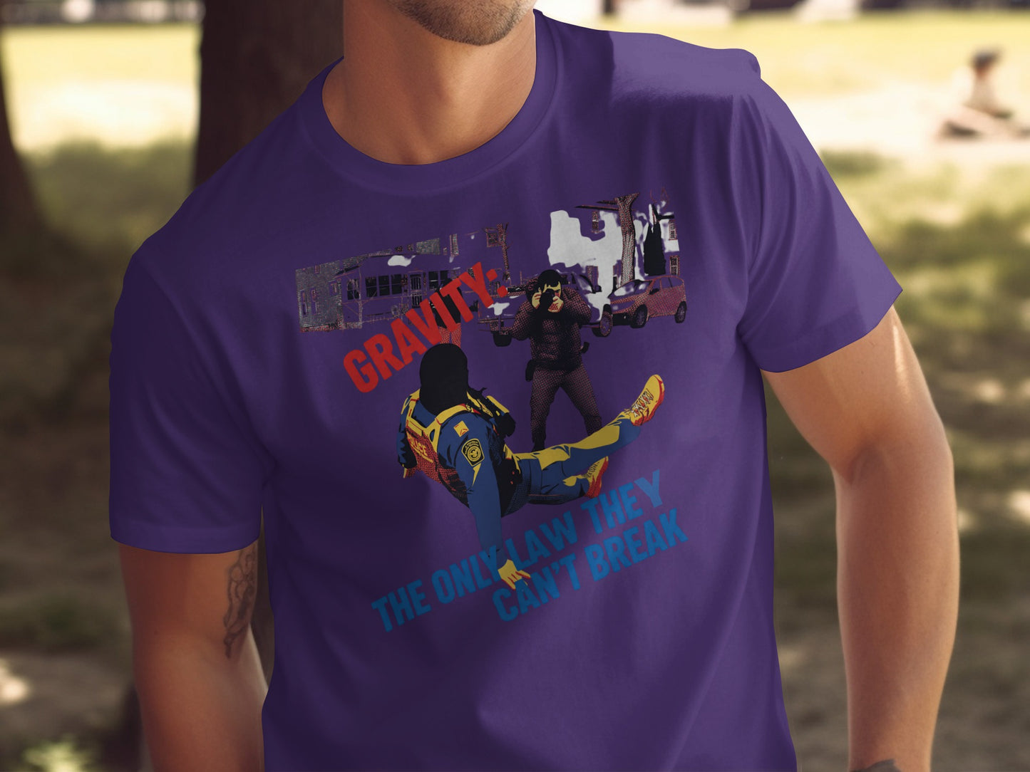 Gravity The Only Law They Can't Break T-Shirt