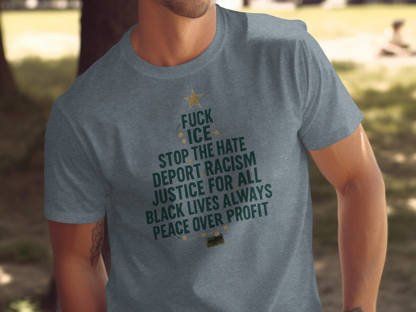 Stop the Hate Deport Racism Justice for All T-shirt