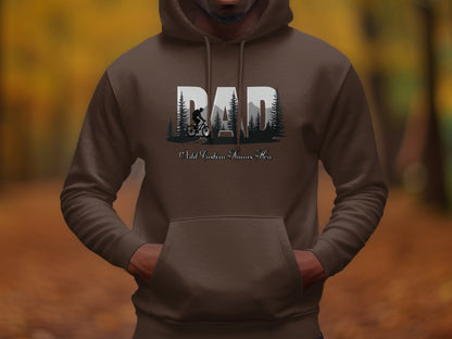 Dad Cycling Nature Forest Hoodie product