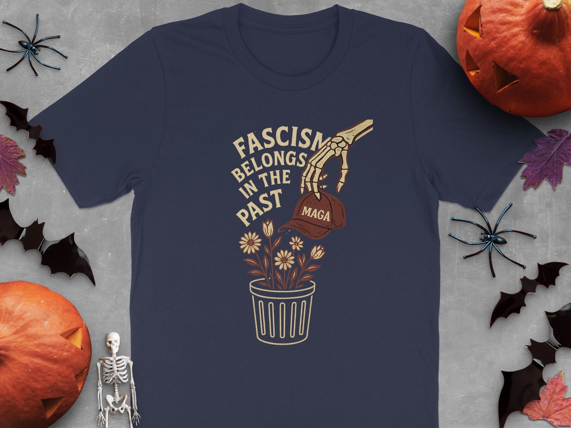 Fascism Belongs in the Past Graphic Tee product