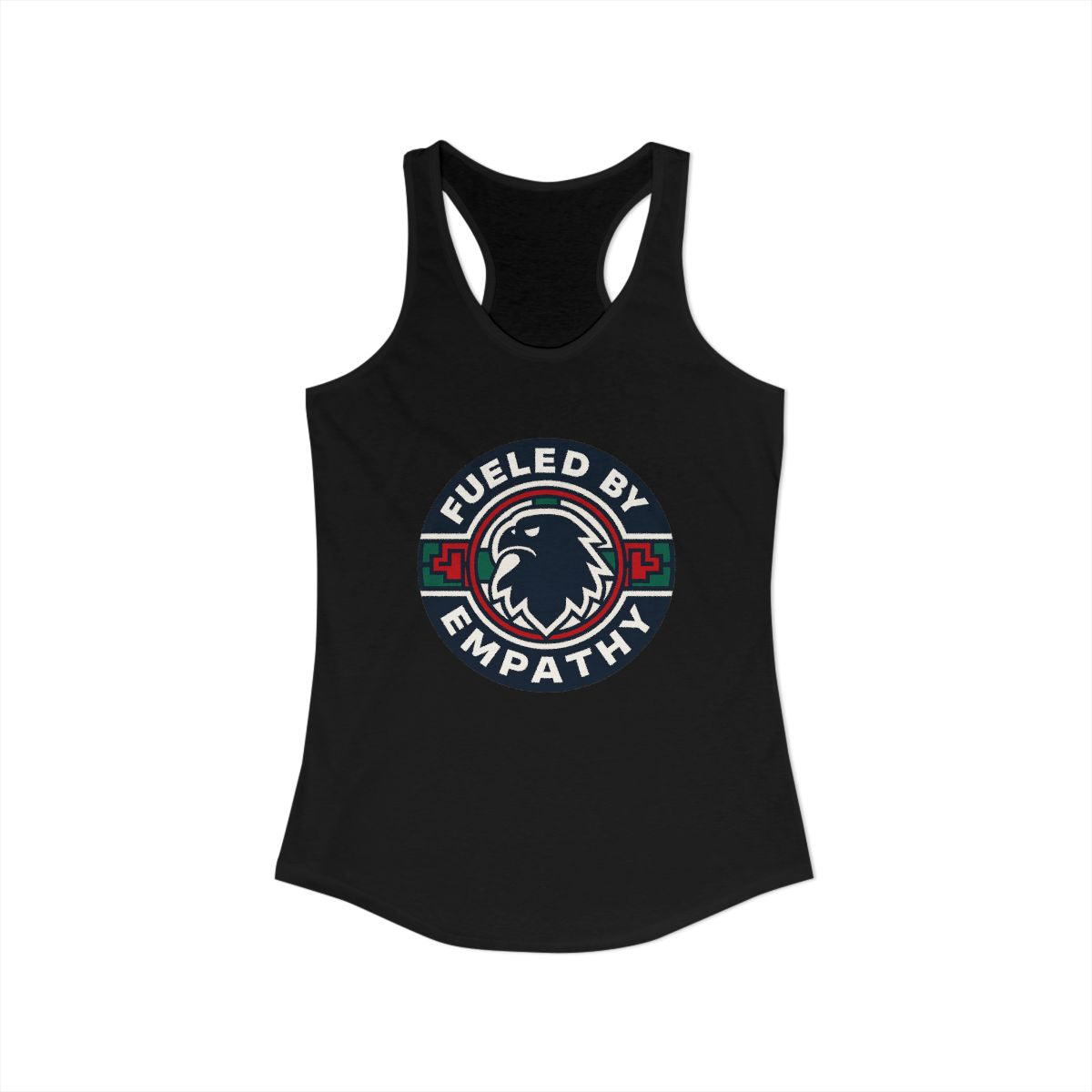 Fueled By Empathy Graphic Racerback Tank Top