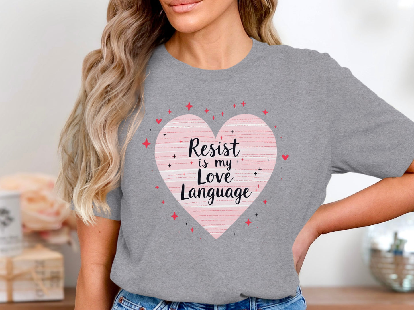 Resist is My Love Language Graphic T-shirt