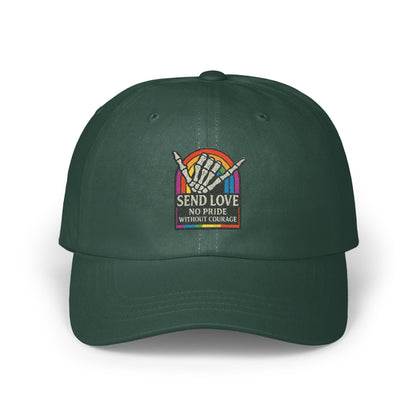 Send Love No Pride Without Courage Cap product