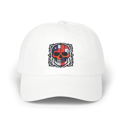 Classic Skull Dad Cap - Trendy Baseball Hat, Casual Wear, Gift for Fathers Day, Halloween Accessory, Everyday Style