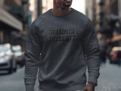 Strength Diversity Design Graphic Sweatshirt product type