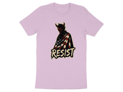 Resist Devil American Flag Graphic T-shirt product type