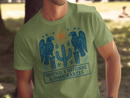 Protege Y Defiende A Inmigrantes T-Shirt product type