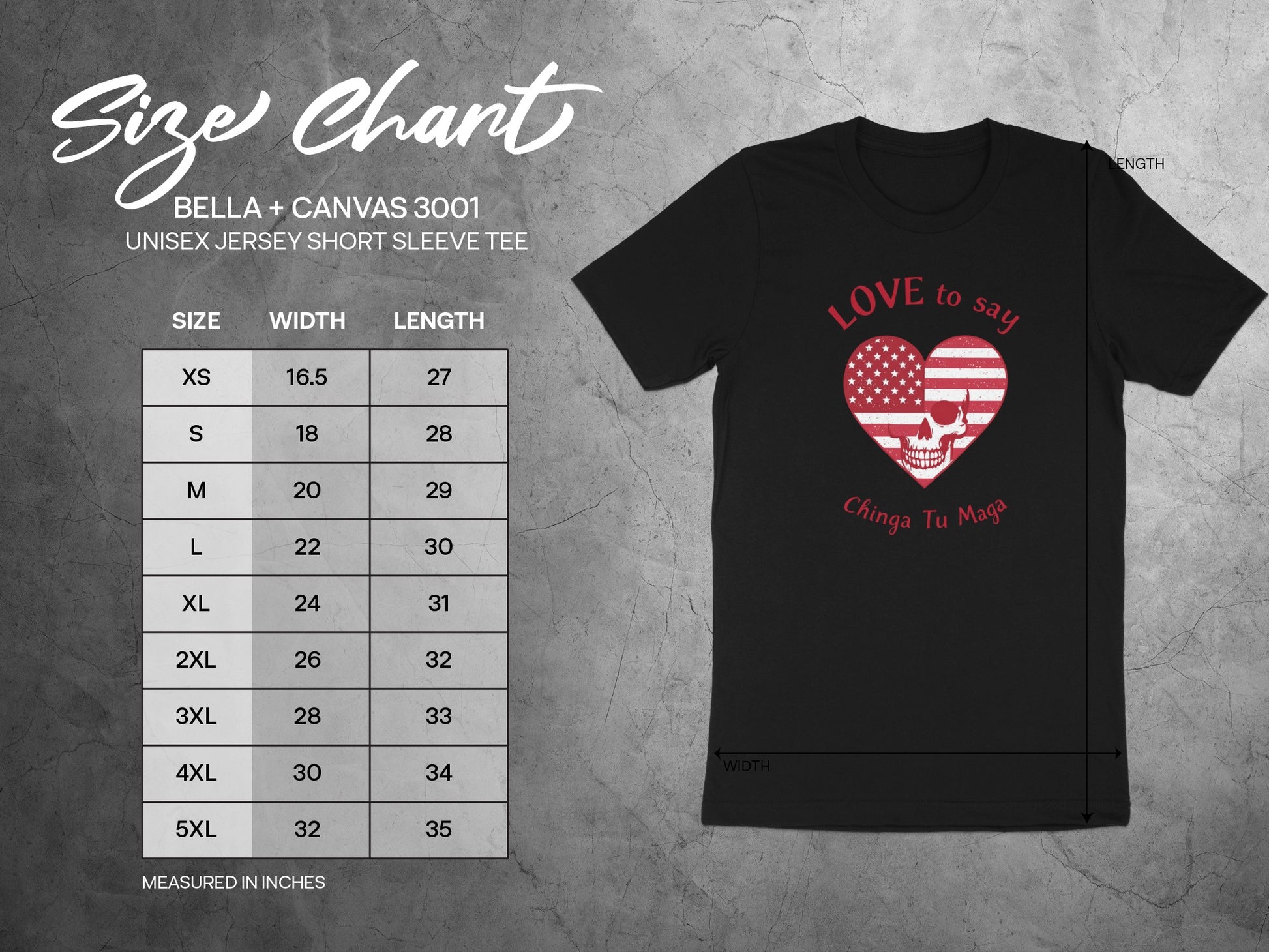 Love to Say Chinga Tu Maga Short Sleeve Tee