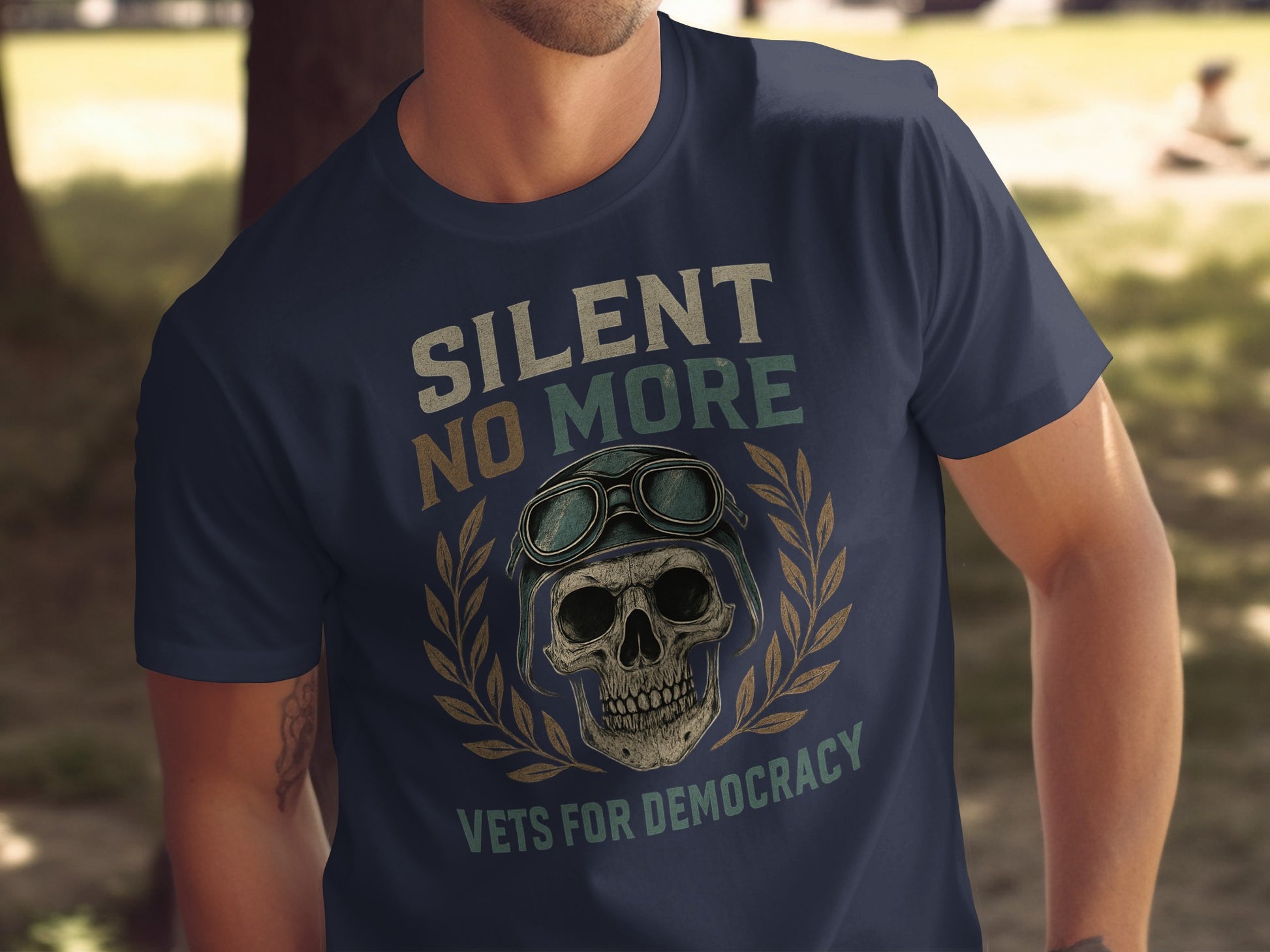 Silent No More Vets for Democracy T-shirt