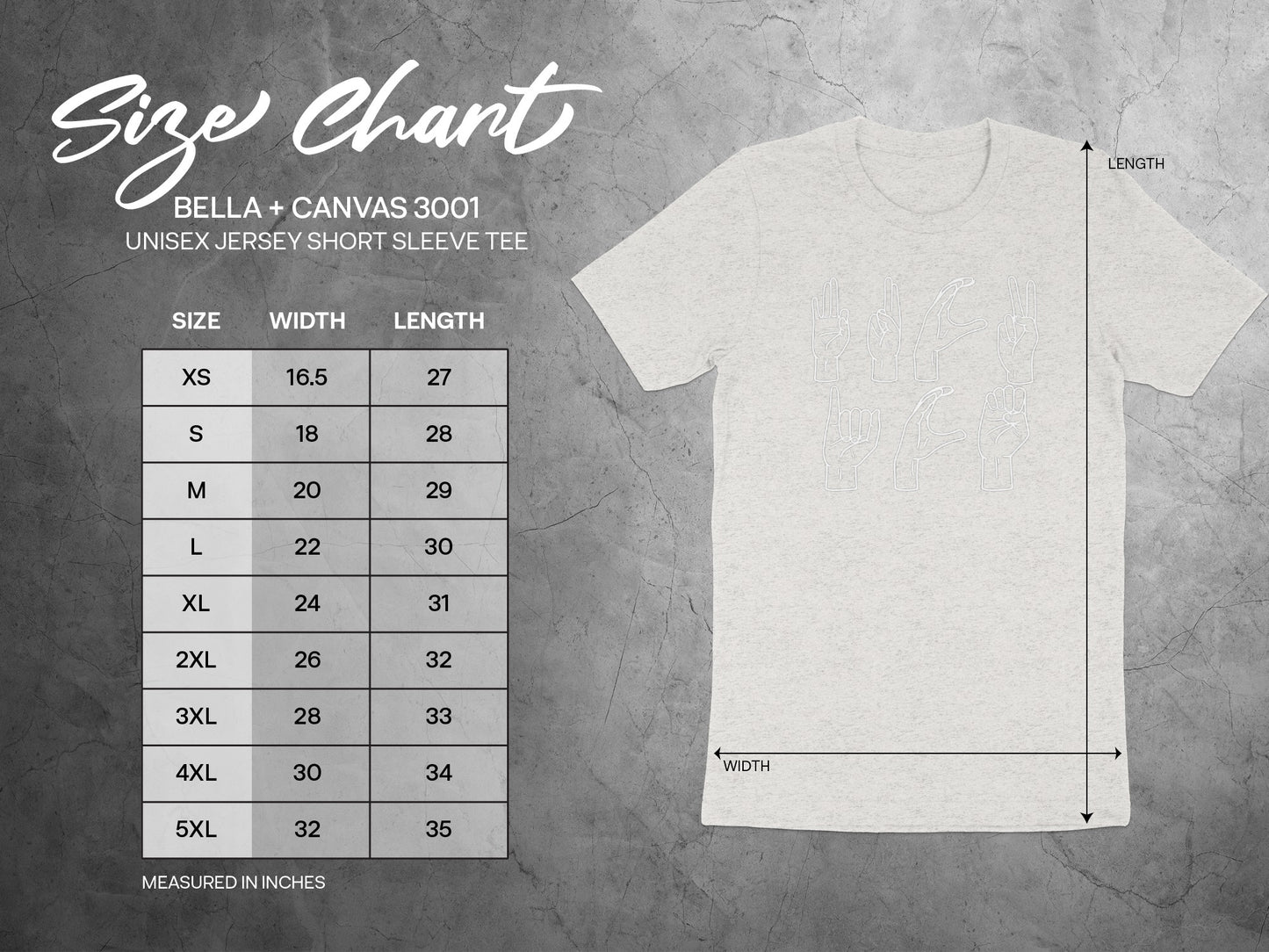 BELLA CANVAS 3001 Unisex Jersey Short Sleeve Tee Shirt