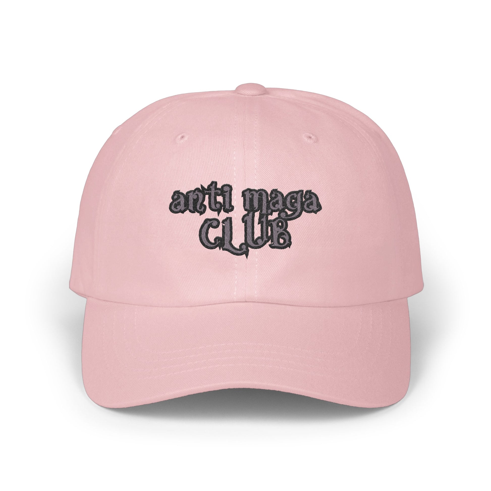 Anti Maga Club Embroidered Pink Hat product type