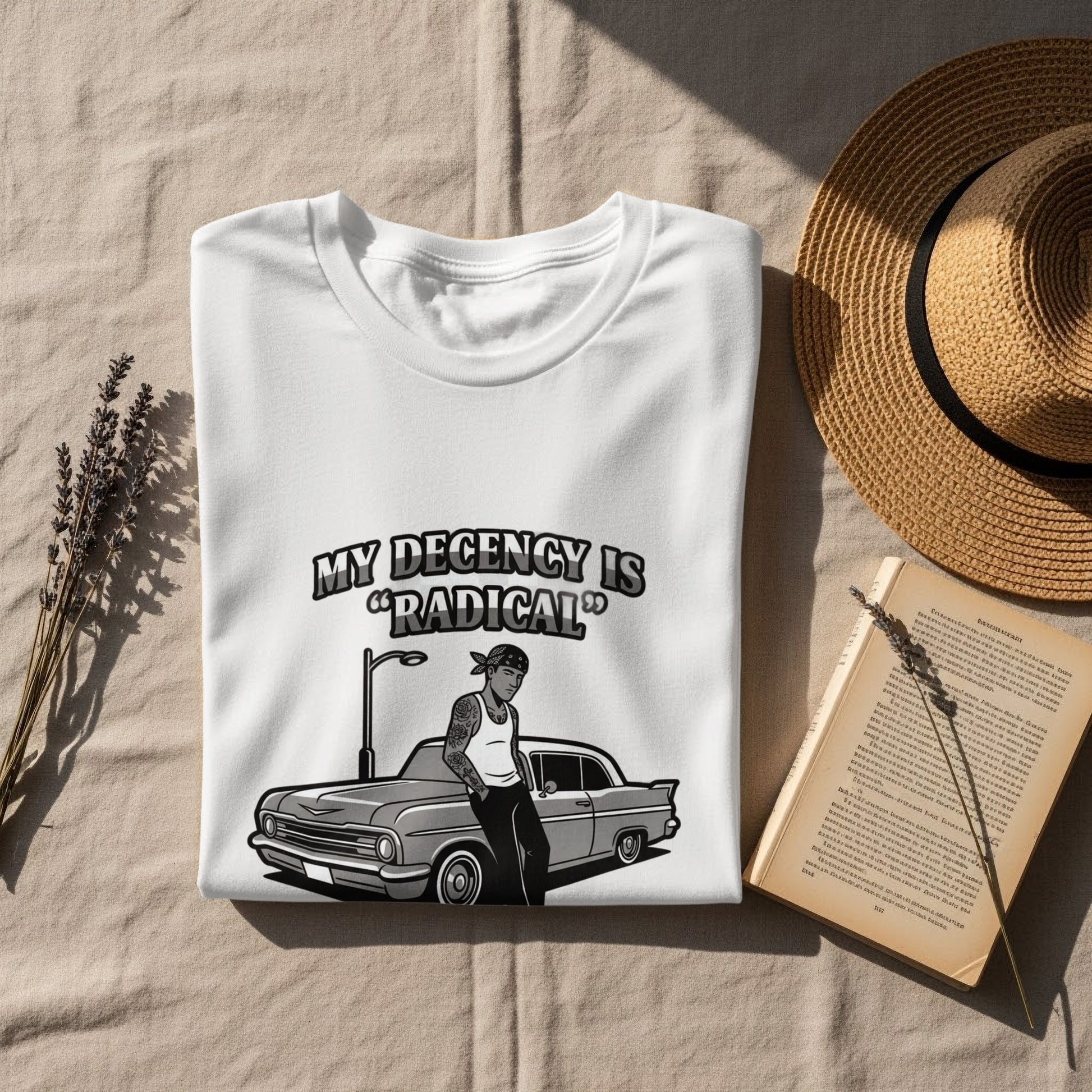 My Decency Is Radical Graphic Shirt Product