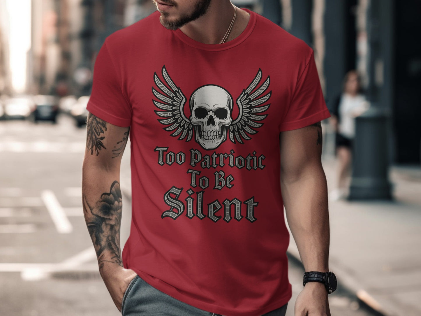 Too Patriotic to Be Silent T-Shirt