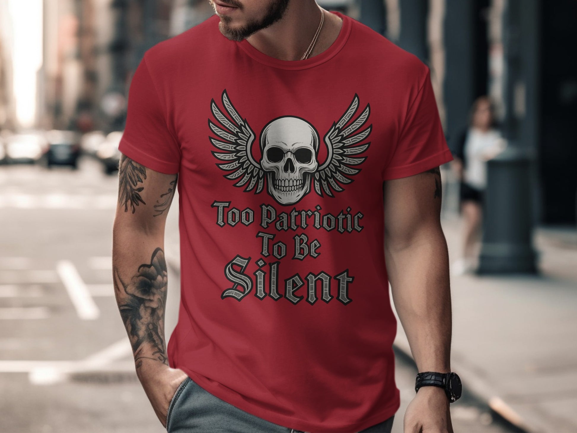 Too Patriotic to Be Silent T-Shirt