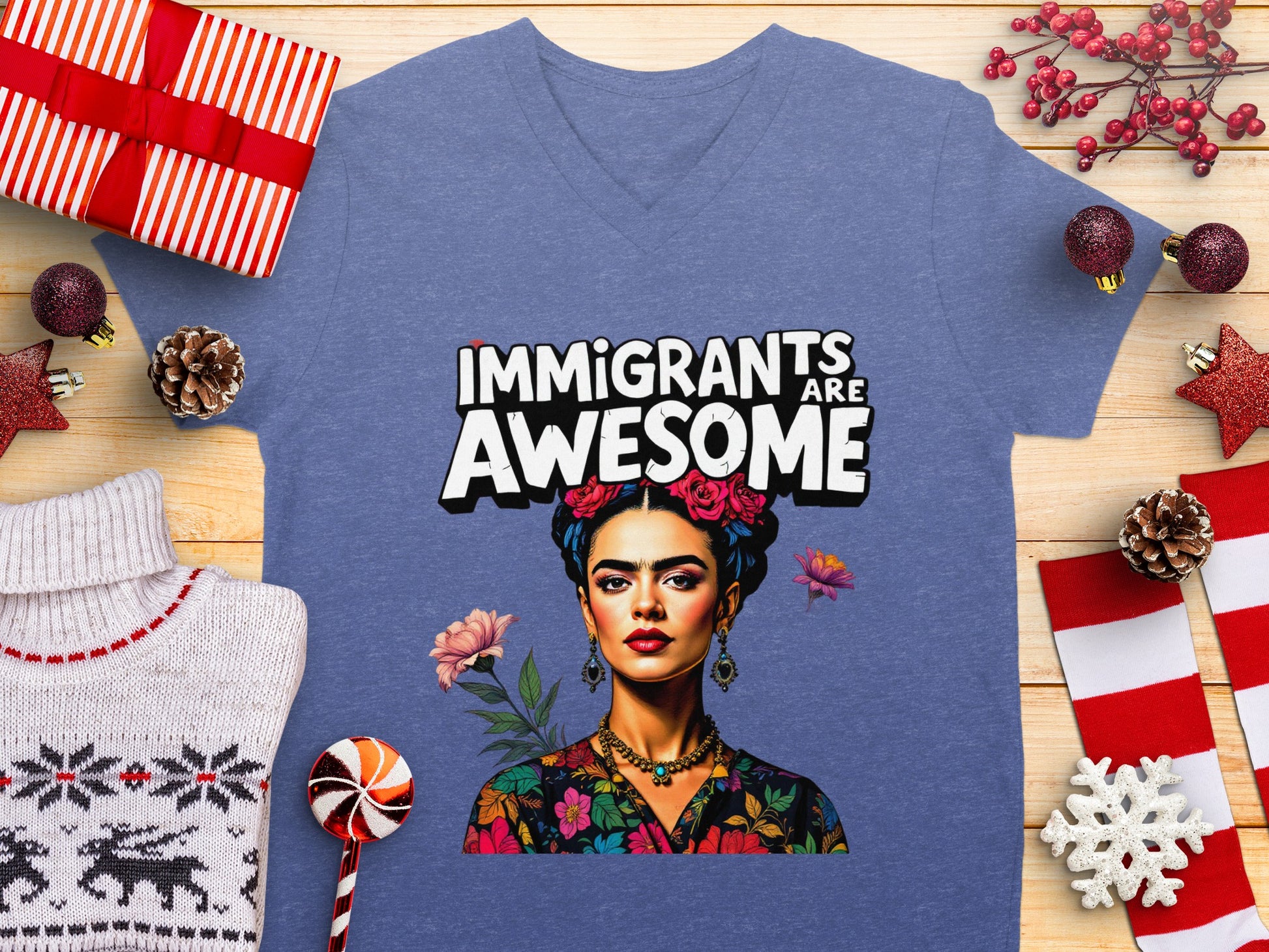 Immigrants Are Awesome Graphic T-Shirt