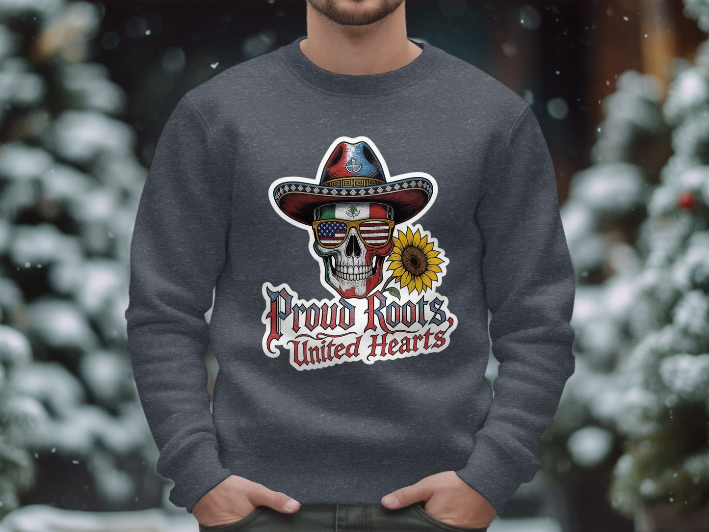 Proud Roots United Hearts Skull Sweatshirt product