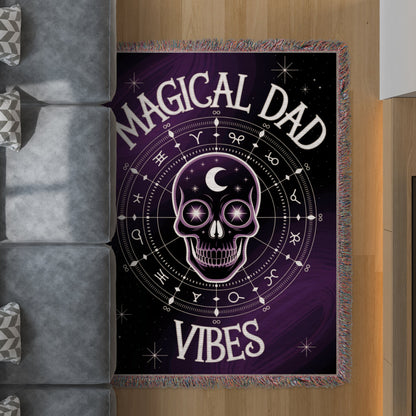 Magical Dad Vibes Zodiac Skull Design product