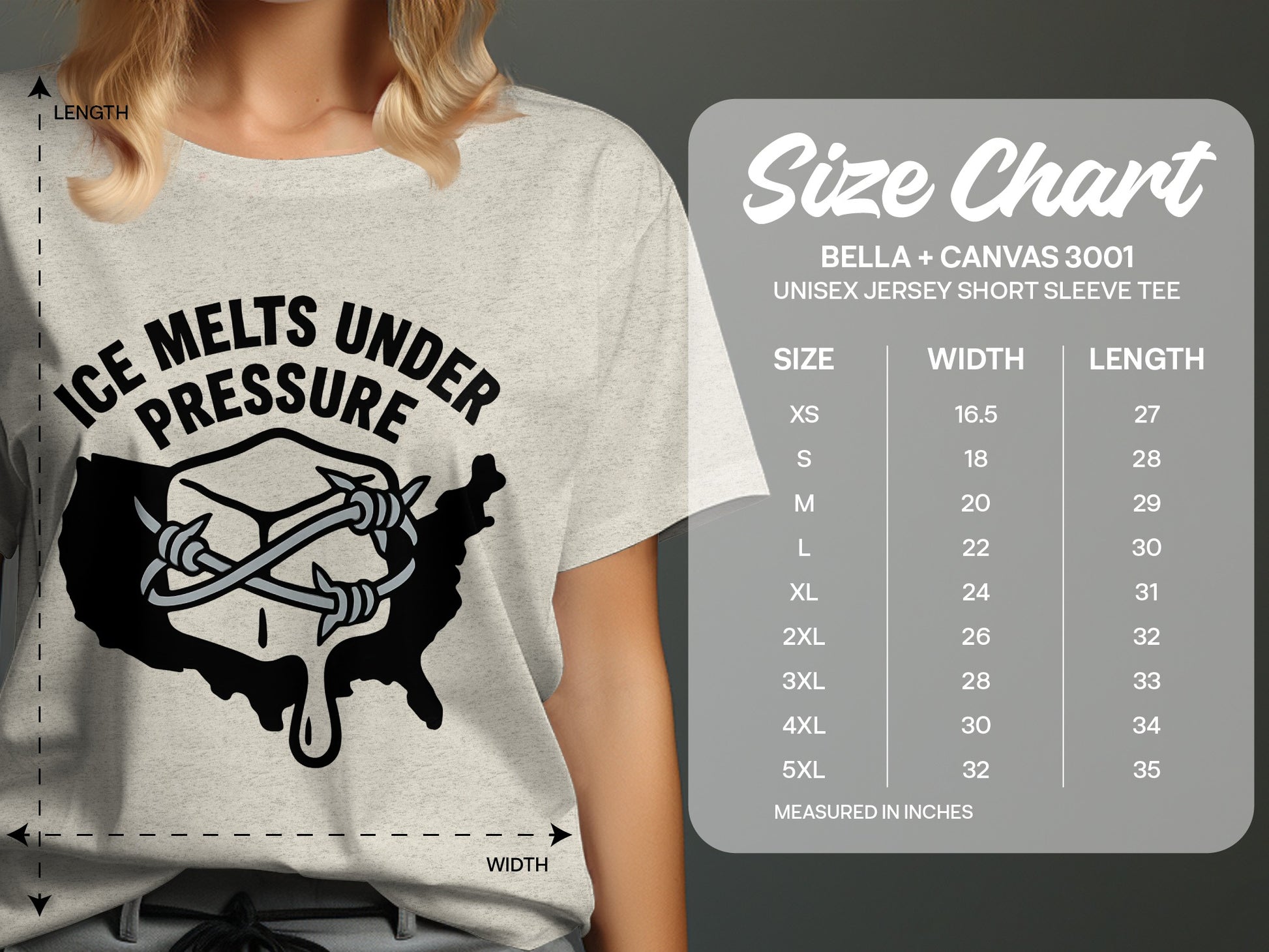 Ice Melts Under Pressure Tee Shirt product
