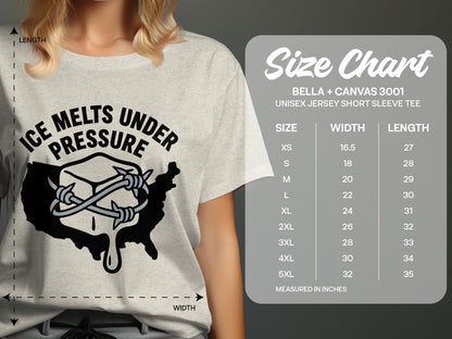 Ice Melts Under Pressure Tee Shirt product