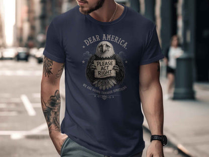 Dear America" Eagle Plea T-Shirt