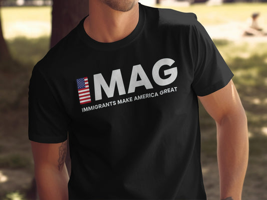 Immigrants Make America Great Statement T-Shirt product