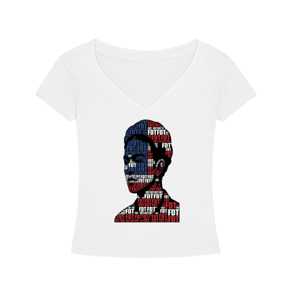 FDT Frida Tee Tencel Slim Fit V-Neck T-Shirt