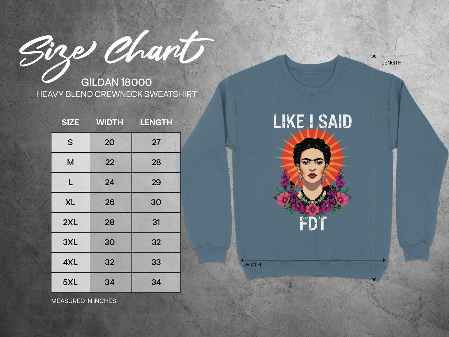 Like I Said FDT Graphic Sweatshirt
