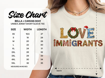 Love Immigrants Short Sleeve Tee