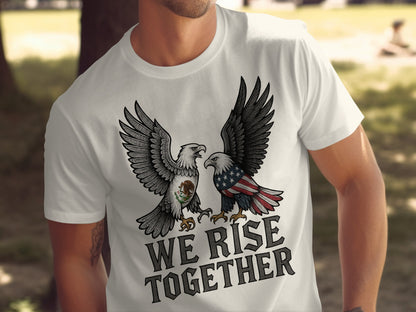 We Rise Together Graphic T-shirt Design Product