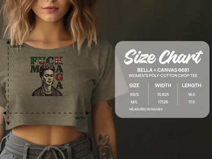 Bold Graphic Design Women's Crop Top Product