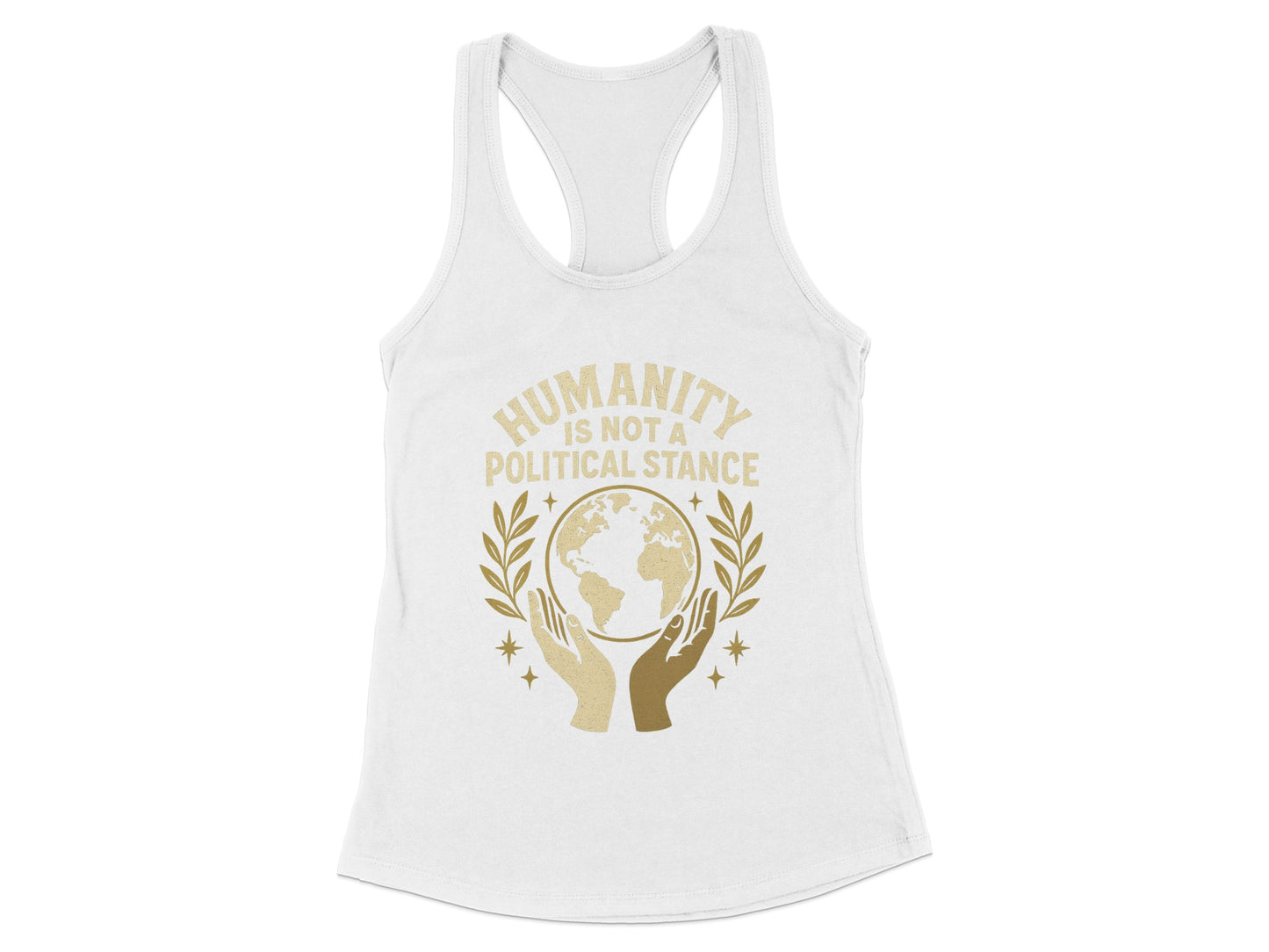 Humanity Is Not A Political Stance Tank Top