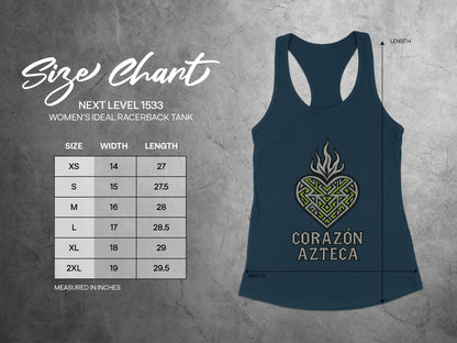 Corazón Azteca Women's Ideal Racerback Tank product