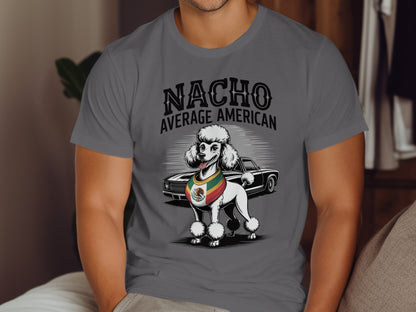 Nacho Average American Vintage Car Dog shirt product