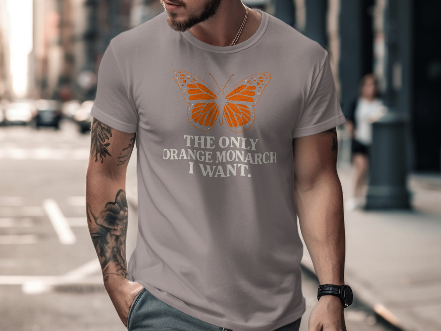 The Only Orange Monarch I Want Graphic T-Shirt