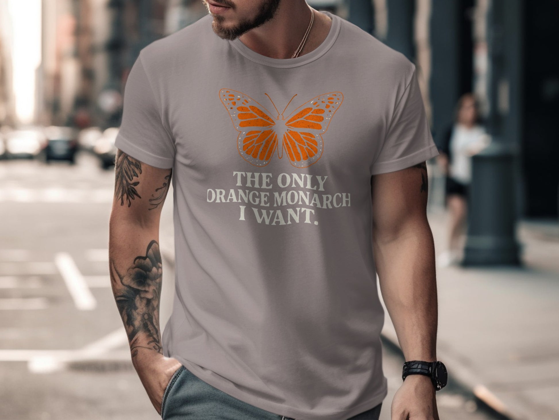 The Only Orange Monarch I Want Graphic T-Shirt